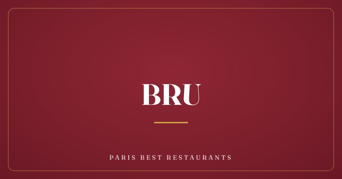 BRU