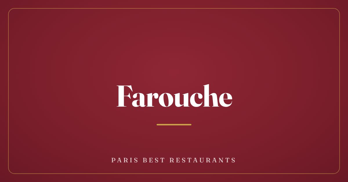 Farouche