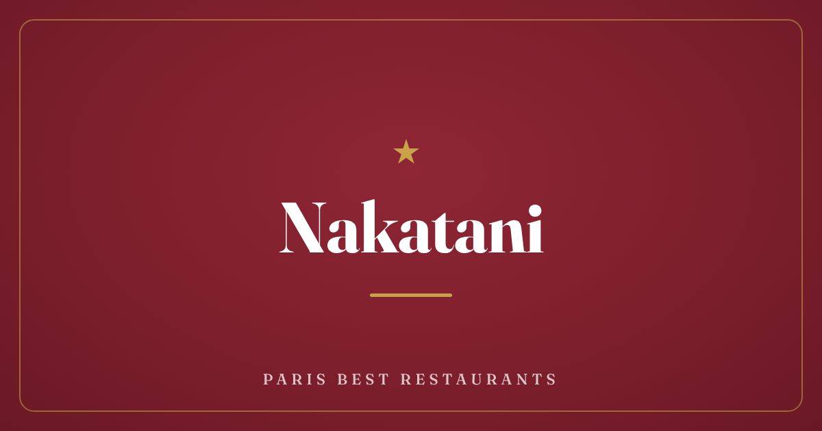 Nakatani